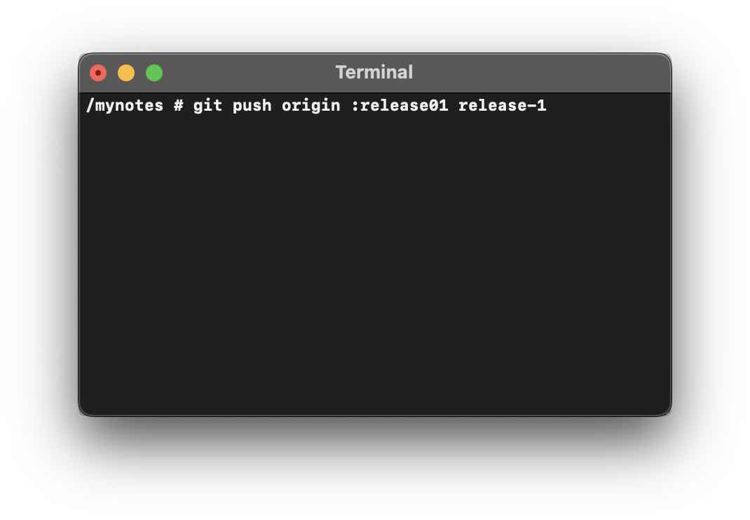 Git - Renaming Remote GitHub Branch Name